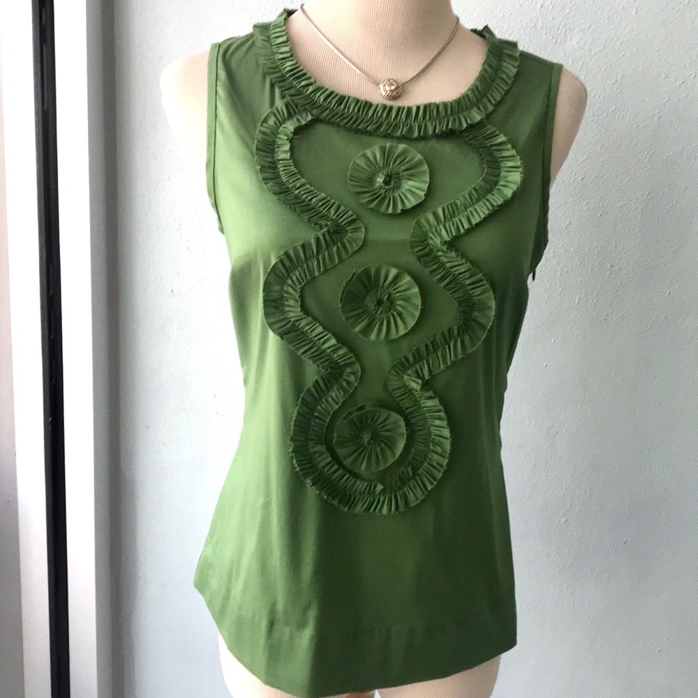🌸Alfani Green Sleeveless Top 2P.